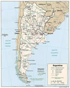 Map Argentine
