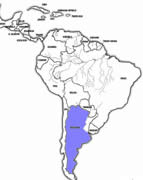 Map Argentina